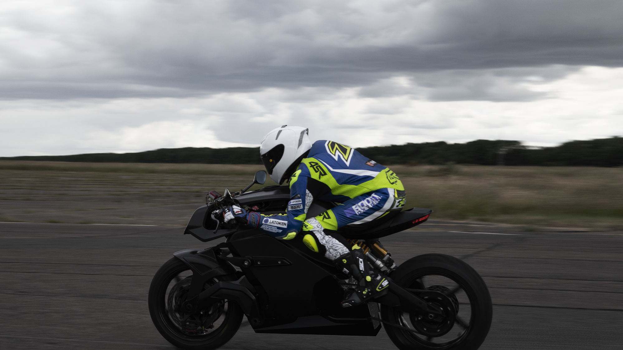 James Ellison, Arc Vector track test. - Arc
